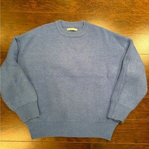 Oak and fort blue knit sweater